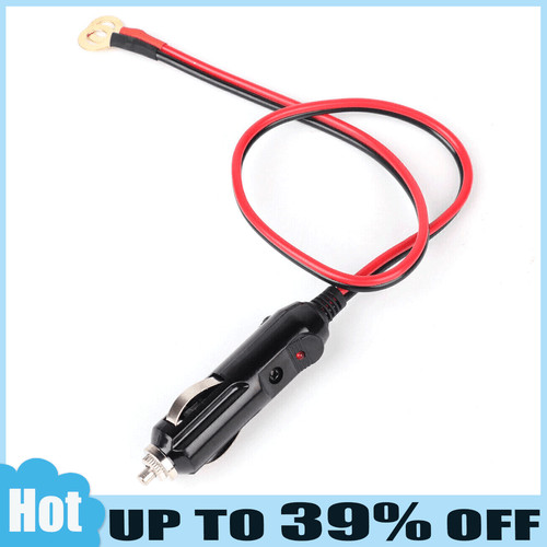 12v heavy duty 15a - male, plug