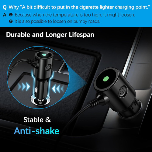 Dashcam car charger - dashcam, usb-c