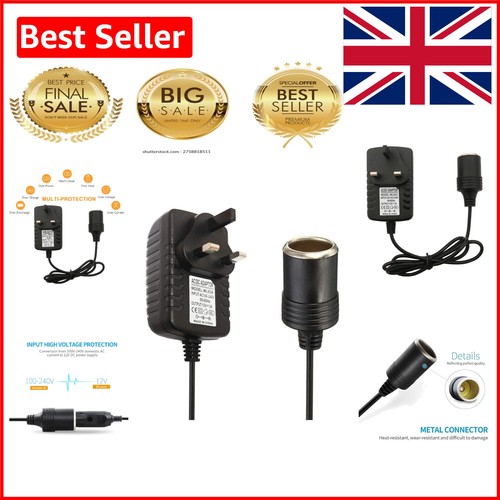 Plug 240v 12v - dc, car