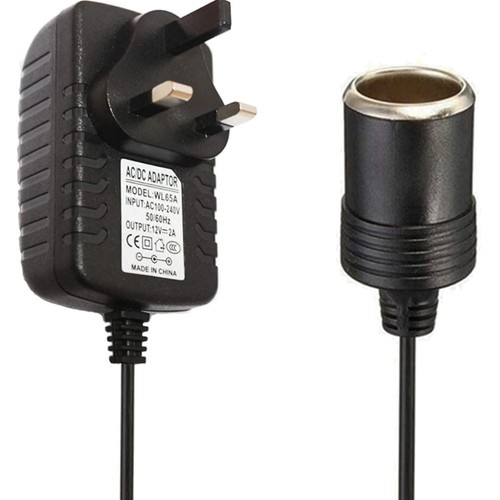 Car plug adapter - ac, dc