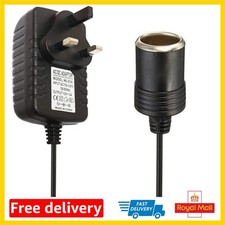 Portable AC to DC Car Plug